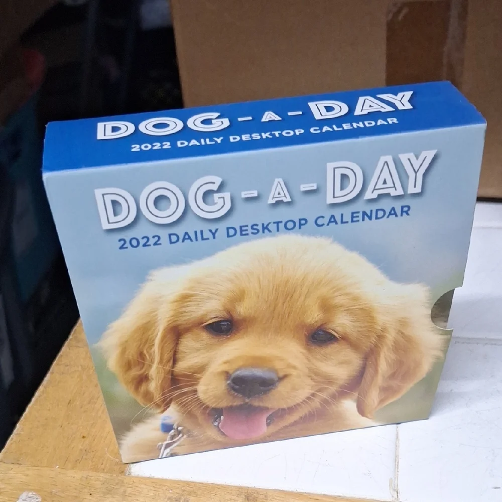 Dog-A-Day 2022 Daily Desktop Calendar